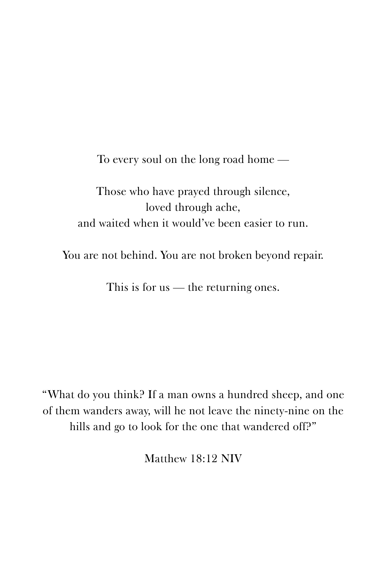 Dear Adam: Letters, Laments & the Long Way Home