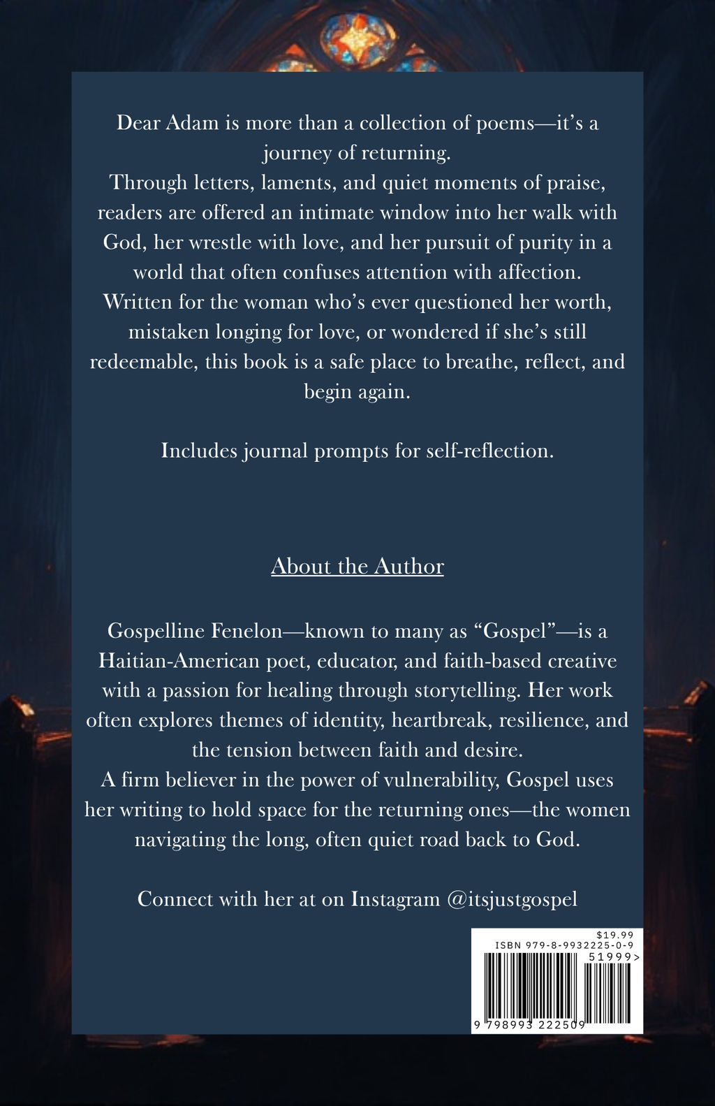 Dear Adam: Letters, Laments & the Long Way Home